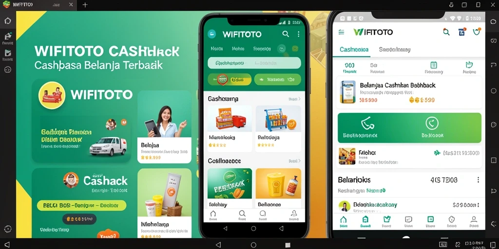 Tampilan antarmuka WIFITOTO yang menarik dan fungsional untuk Cashback.